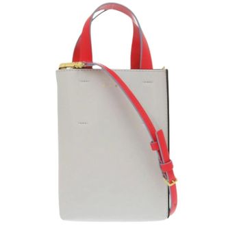 Marni Pre-owned Mini Bags, female, Gray, Size: ONE SIZE Pre-owned Mini Bag