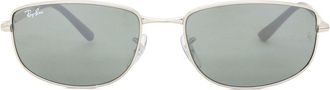 Ray-Ban RB3732 003/40 Mens Sunglasses Silver Size 56
