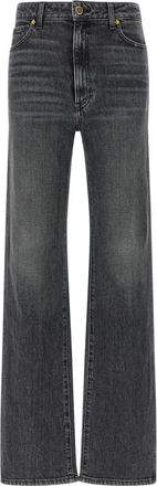 Khaite Danielle Jean - Dames - Regular Fit Jeans - Grijs - W30 - Katoen - Jeans