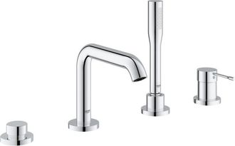 GROHE Essence - Combinaci&oacute;n Ba&ntilde;era 4 Orificios, Cromo 19578dc1