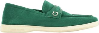 Ferragamo Drame Mocassini - - Shoes - Uomo - Verde - 43 EU