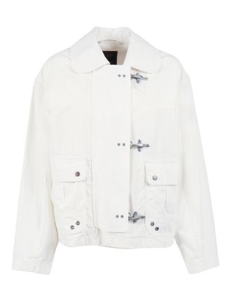 Fay 3Ganci Bomber Sfod Cropped Bomber Jacket