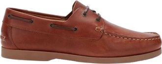 Jack Wills Leren bootschoenen voor heren (Tan)