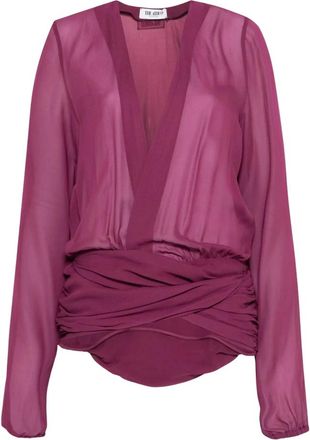 The Attico Donna, Top, Viola, S, new
