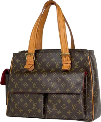 Louis Vuitton Monogram Brown Monogram Handbag Tote Bag (Pre-Owned)