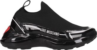 Love Moschino Sneakers Donna Tessuto Nero