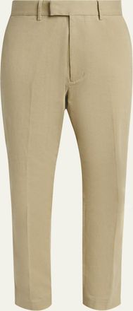 Tom Ford Mens Comfort Stretch Slim Flat-Front Trousers