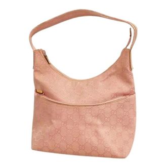 Gucci Pre-owned Shoulder Bags, female, Pink, Size: ONE SIZE Pre-owned Vintage Shoulder Bag