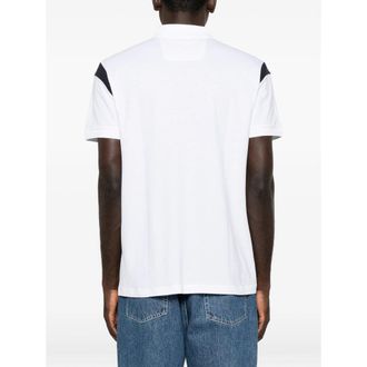 HUGO BOSS Logo-Embroidered Cotton Polo Shirt - White