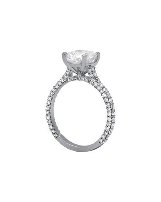 Diana M. Jewels Fine Jewelry 18K 2.89 Ct. Tw. Diamond Half-Set Ring