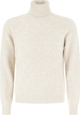 PANICALE Trui met col - Heren - Coltruien - Beige - XL - Truien & Vesten