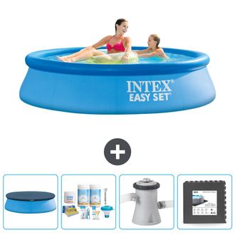 Intex Piscina Easy Set Redonda - 244x61 Cm - 7-piezas Scb3