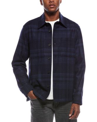 Theory Wool-Blend Overshirt