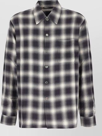 Our Legacy cotton shirt button cuffs chest pocket