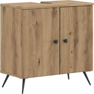 vidaXL Mueble De Lavabo Para Ba&ntilde;o Breda Roble Artisan Vidaxl