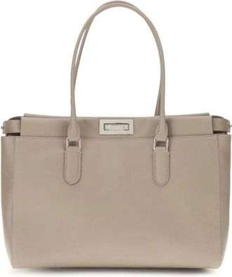 Fendi Bolso de Hombro Peekaboo - Bags - Mujer - Beige - ONE SIZE