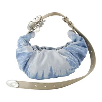 Diesel Handbags, female, Blue, Size: ONE SIZE Grab-D Hobo S