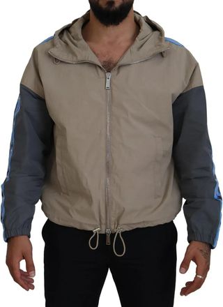 Dsquared2 Dsquared&sup2; Sleeves Hooded Full Zip Mens Jacket (Pre-Owned)