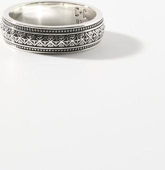 Clocks And Colours Sequence silver bangle