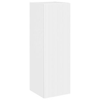 vidaXL Mueble De Ba&ntilde;o Montado En La Pared Blanco 33 X 34,5 X 100 Cm Vidaxl