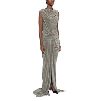 Rick Owens Dames, Jurken, Grijs, Maat: M