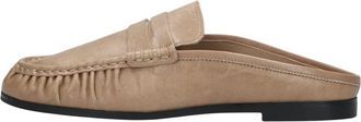 Notre-V Suede Mule - Dames - Slip ons - Beige - 38 EU - Leer - Schoenen
