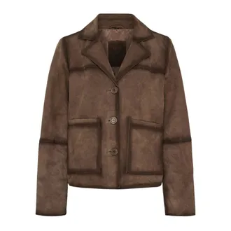 Notyz Notyz, Donna, Giacche, Marrone, XS, new