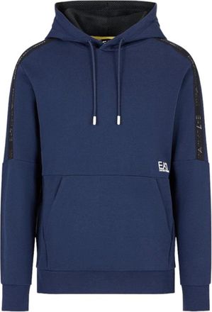 Emporio Armani Emporio Armani Ea7, Heren, Sweatshirts & Hoodies, Blauw, Maat: 2XL