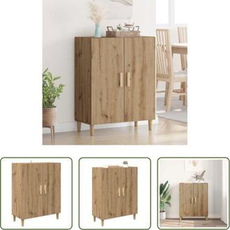 vidaXL Credenza rustica - Credenza Rovere artigianale 70 x 34 x 90 cm Legno multistrato