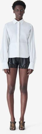 Iro Janine Shirt in Ceramic White at Nordstrom, Size 40 Eu