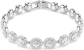 Swarovski Una Crystal Bracelet in Silver/White at Nordstrom