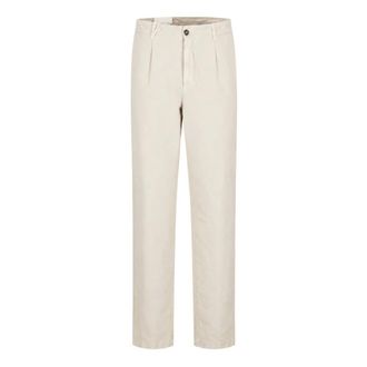 BRIGLIA 1949 Chinos - Heren - Broeken - Beige - Maat: L Katoen