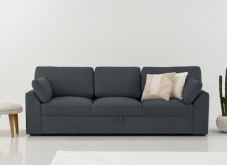 HOME AFFAIRE 3-Sitzer »Citry« Breite 233 cm, Chenille, mit Bettfunktion, Liegefläche 144x190 cm