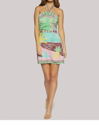 Lost + Wander Isla Spell Mini Dress In Green