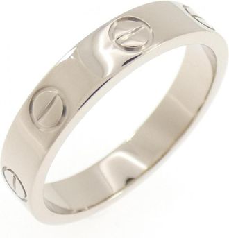 Cartier Love White Gold (18K) Band Ring (Pre-Owned)