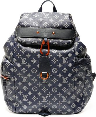 Louis Vuitton Monogram Navy Monogram Backpack (Pre-Owned)