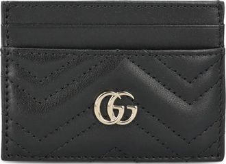 Gucci GG Marmont pasjeshouder - Zwart
