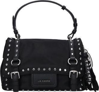 La Carrie Athena Tas - Dames - Handtassen - Zwart - ONE Size - Leer - Tassen
