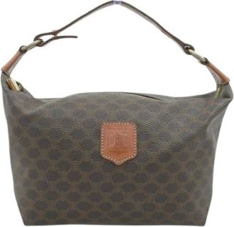 Celine Pre-owned Shoulder Bags, female, Brown, Size: ONE SIZE Pre-owned Vintage Pouch Shoulder Bag