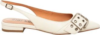 Bibi Lou Zia Slingback con cinturino incrociato - - Shoes - Donna - Bianco - 39 EU