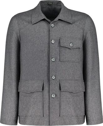 Autore Jassen, Heren, Grijs, 2Xl, Kasjmier, Clooneycode Jacket