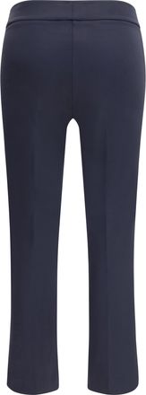 Avenue Montaigne Womens Leo Freedom Pants Navy Polyamide; Elastane Trousers