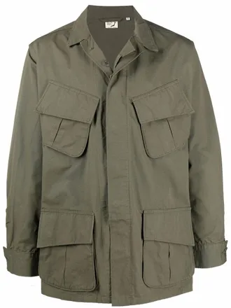 Orslow cargo-pockets jacket - men - Cotton - 3 - Green