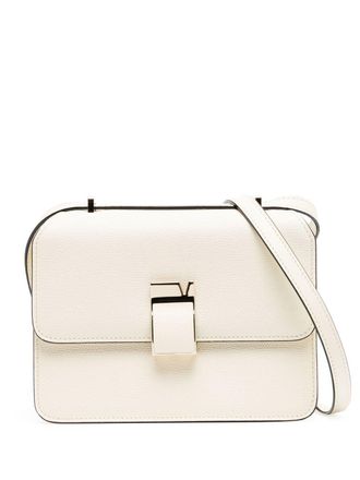 Valextra Nolo kleine crossbodytas - Wit