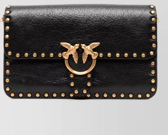 Pinko love bag leather shoulder bag
