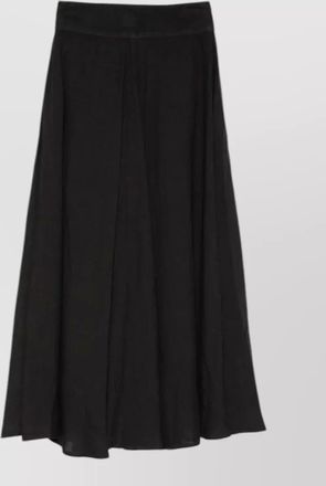 120% Lino linen maxi a-line skirt