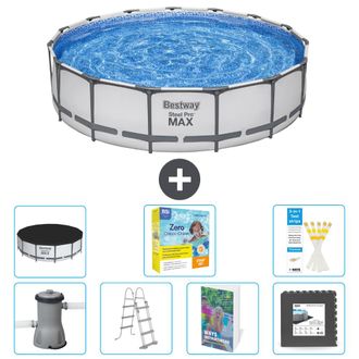 Bestway Piscina Bestway Steel Pro Max Redonda - 457x122 Cm - 8-piezas S607