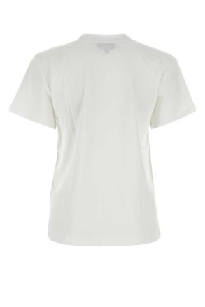 A.P.C. Cohbmm26384 Tae Blancdarknavy Coton Biologique T-Shirt T-shirts And Polos