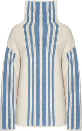 Malo Collo Alto Riga Inta - female - Malo - Turtlenecks - Blue - 2XS - Knitwear