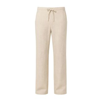 120% Lino Uomo, Pantaloni, Beige, L, new